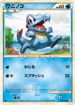 Japanese Totodile (ワニノコ)