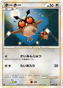Japanese Hoothoot (ホーホー)
