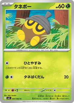Japanese Seedot (タネボー)