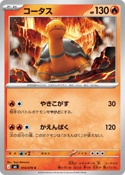 Japanese Torkoal (コータス)