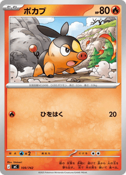 Japanese Tepig (ポカブ)
