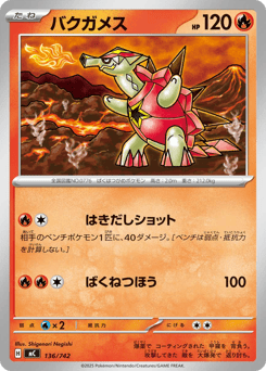 Japanese Turtonator (バクガメス)