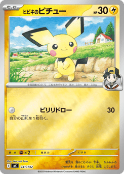 Japanese Pichu (ヒビキのピチュー)