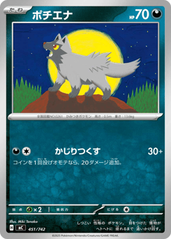 Japanese Poochyena (ポチエナ)