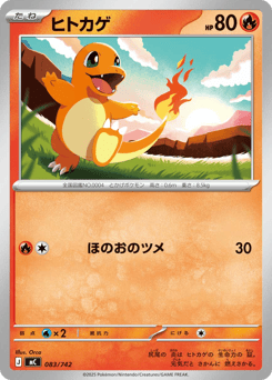 Japanese Charmander (ヒトカゲ)