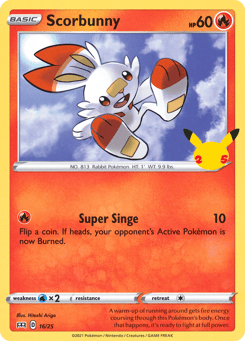 Scorbunny McDonald's Collection 2021 #16