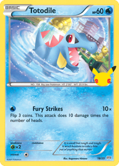 Totodile McDonald's Collection 2021 #18