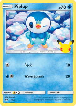 Piplup McDonald's Collection 2021 #20