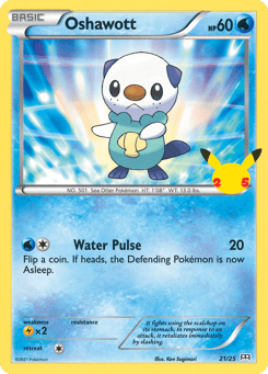 Oshawott McDonald's Collection 2021 #21