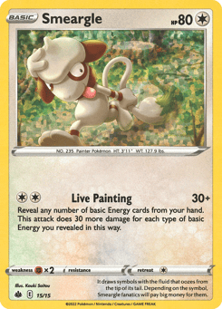 Smeargle McDonald's Collection 2022 #15