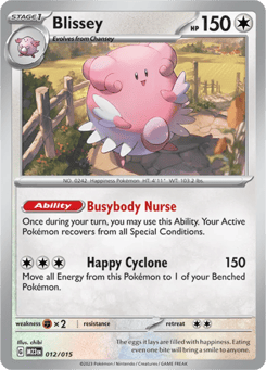 Blissey McDonald's Collection 2023 #12