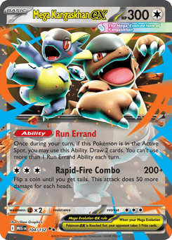 Mega Kangaskhan ex Mega Evolution #104
