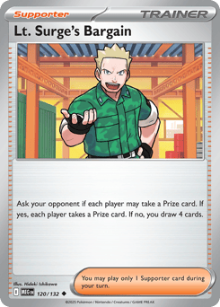 Lt. Surge's Bargain Mega Evolution #120
