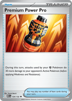 Premium Power Pro Mega Evolution #124