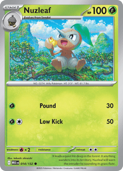 Nuzleaf Mega Evolution #14