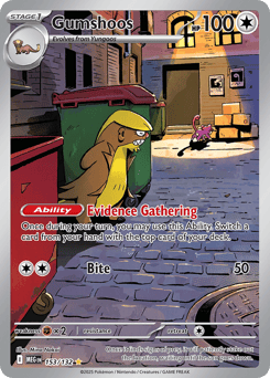 Gumshoos Mega Evolution #153