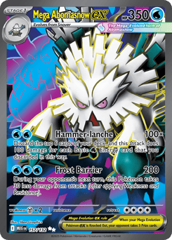 Mega Abomasnow ex Mega Evolution #157