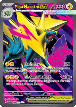 Mega Manectric ex Mega Evolution #158