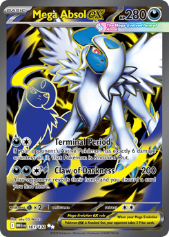 Mega Absol ex Mega Evolution #161