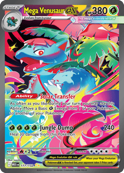 Mega Venusaur ex Mega Evolution #177
