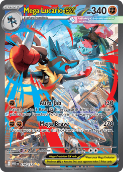 Mega Lucario ex Mega Evolution #179