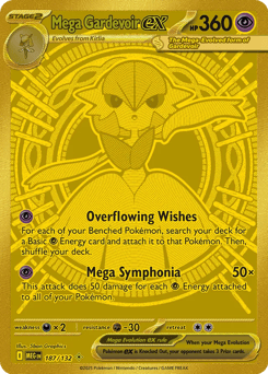 Mega Gardevoir ex Mega Evolution #187