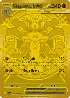 Mega Lucario ex Mega Evolution #188