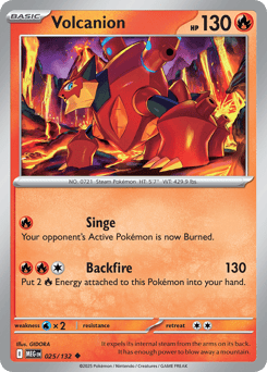 Volcanion Mega Evolution #25