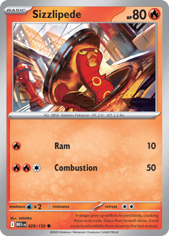 Sizzlipede Mega Evolution #29