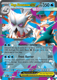 Mega Abomasnow ex Mega Evolution #36