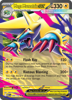 Mega Manectric ex Mega Evolution #50