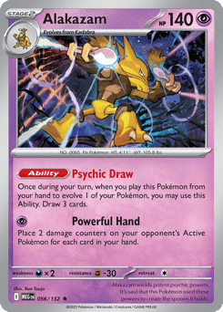 Alakazam Mega Evolution #56
