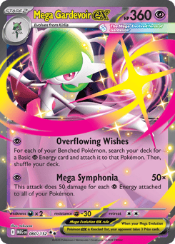 Mega Gardevoir ex Mega Evolution #60