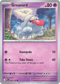 Greavard Mega Evolution #65