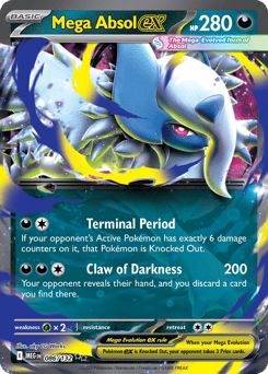 Mega Absol ex Mega Evolution #86