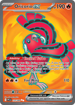 Oricorio ex Phantasmal Flames #110