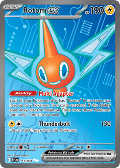 Rotom ex Phantasmal Flames #111