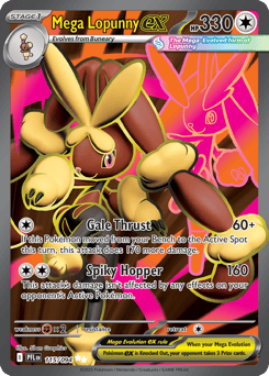 Mega Lopunny ex Phantasmal Flames #115