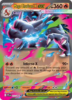 Mega Charizard X ex Phantasmal Flames #13