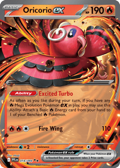 Oricorio ex Phantasmal Flames #18
