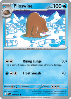 Piloswine Phantasmal Flames #24