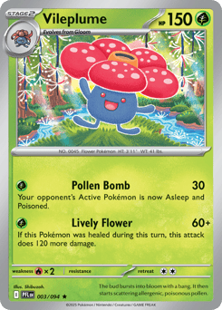 Vileplume Phantasmal Flames #3