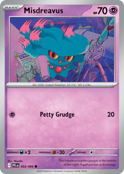 Misdreavus Phantasmal Flames #35