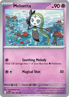 Meloetta Phantasmal Flames #40