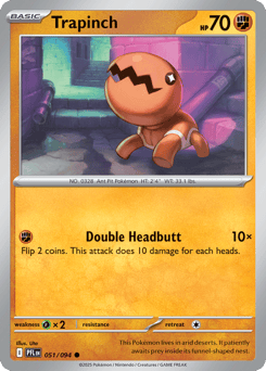 Trapinch Phantasmal Flames #51