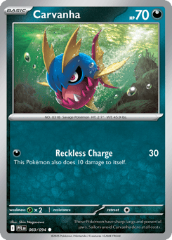 Carvanha Phantasmal Flames #60