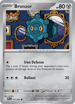 Bronzor Phantasmal Flames #71