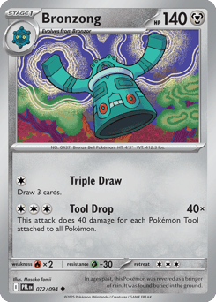 Bronzong Phantasmal Flames #72