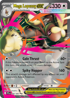 Mega Lopunny ex Phantasmal Flames #84
