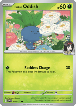 Erika's Oddish Ascended Heroes #1